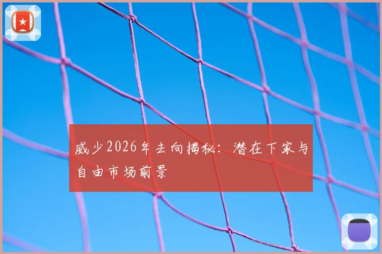 威少2026年去向揭秘:潜在下家与自由市场前景