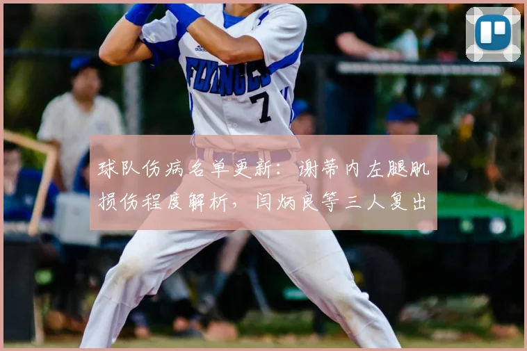 球队伤病名单更新:谢蒂内左腿肌损伤程度解析,闫炳良等三人复出时间预测